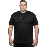 Battal Moda Battalmoda Erkek Büyük Beden Siyah Bisiklet Yaka Kısa Kollu Mimi Tişört 5xl-6xl-7xl-8xl