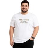 Battal Moda Erkek Büyük Beden Beyaz Bisiklet Yaka Kısa Kollu Avator Tişört 3xl-4xl-5xl-6xl