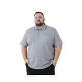 BattalModa Erkek Büyük Beden Melanj Havacı Polo Yaka Kısa Kollu Pike Tişört 3XL-4XL-5XL-6XL-7XL-8XL