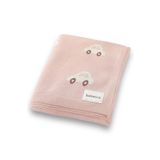 Battani.Co Kız Ve Erkek Bebek Için Desenli Triko Örgü Bebek Battaniyesi 90cm X110cm Araba Rüyası Pembe