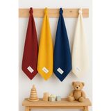 Battani.Co Kız Ve Erkek Bebek Için Triko Örgü Bebek Battaniyesi 85cm X85cm %100 Pamuk Kotonel Lacivert