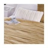 Battaniye, 280GSM Süper Yumuşak Yatak Battaniyesi, Peluş Rahat Hafif Flanel Battaniye, Yatak, Kanepe, Seyahat ve Kamp Için, Deve Rengi, 200X230CM - 2328M - 1 x 32 x 27 cm