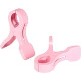 Battaniye Yorgan Halı Mont Bornoz Mandalı Ikili Set Pembe