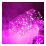 BATTERY PİNK LED LİGHT 10 METRE PİLLİ PEMBE LED IŞIK PEMBE PİLLİ IŞIK KIR DÜĞÜNÜ GELİN YOLU IŞIĞI
