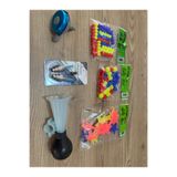 BATTON Bisiklet aksesuar 6 lı set ( jant süsleri , korna ,zil , sibop ışığı 2 Li )