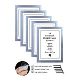 Batu Art Home 5 Adet A4 Çerçeve Korumalı Kırılmaz Pleksi Camlı Belge Diploma Resim Fotoğraf Asılabilir 21x29.7 Cm