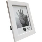 Batu Art Home Fotoğraf Çerçevesi 10 x 15 cm Beyaz Renk Korumalı Kırılmaz Pleksi Camlı Masaüstü Ayaklı ve Duvara Asılabilir
