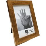 Batu Art Home Fotoğraf Çerçevesi 10 x 15 cm Mat Altın Renk Korumalı Kırılmaz Pleksi Camlı Masaüstü Ayaklı ve Duvara Asılabilir