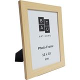Batu Art Home Fotoğraf Çerçevesi 13 x 18 cm Naturel Renk Korumalı Kırılmaz Pleksi Camlı Masaüstü Ayaklı ve Duvara Asılabilir