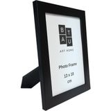 Batu Art Home Fotoğraf Çerçevesi 13 x 18 cm Siyah Renk Korumalı Kırılmaz Pleksi Camlı Masaüstü Ayaklı ve Duvara Asılabilir