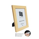 Batu Art Home Fotoğraf Çerçevesi Pleksi Camlı Masaüstü Ayaklı Ve Duvara Asılabilir 10x15 Cm Naturel