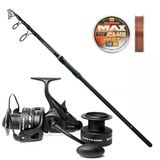 Bauer Fs Elite 6000 Moresca 390 cm 4lb Sazan Olta Takımı Seti