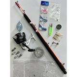 Bauer Makine 2 Parça Dolgu Uç Tekne Olta Takımı Seti