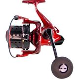 Bauer Red 8000 6+1 BB Kırmızı Siyah Olta Makinesi