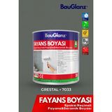 Bauglanz Epoksi Fayans ve Seramik Boyası 2k – Banyo, Mutfak, Tezgâh ve Balkon Için Parlak Dönüşüm Boyası - 1.25 LT - Ral 7033 Çimento Grisi