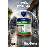 Bauglanz Liquid Glass Sıvı Cam Vernik 2k Epoksi – Ultra Şeffaf Parlak Koruyucu Kaplama - 4 L