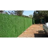 Bauprofis 50 cm x 10M Çim Görünümlü Bahçe Için Fabrikadan Çimenli Tel Dekoratif Çimli Yeşil Çit