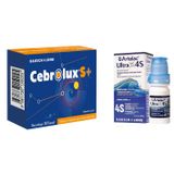 Bausch & Lomb Cebrolux S + Sitikolin Vitamin 30 Kapsül + Artelac 4S Göz Damlası 10 Ml