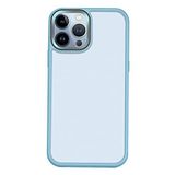 bause iPhone 11 Pro Max uyumlu HİBRİT TPU+PC Yarı Saydam ULTRASHOCK Kılıf - Sierra Blue