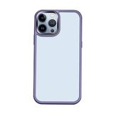 bause iPhone 12 Pro Max uyumlu HİBRİT TPU+PC Yarı Saydam ULTRASHOCK Kılıf - Mor