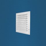 Bautech 65X45 Plastik Wc Banyo Menfezi - Beyaz - 1 ADET