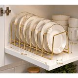 Bavella 2li Gold Metal Bulaşıklık