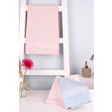 Baveno %100 Pamuk 3'lü 50x70 El Havlusu PEMBE