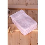 Baveno %100 Pamuk 4'Lü 40X60 El Havlusu PEMBE