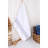 Baveno %100 Pamuk 50 x 70 El Havlusu - 50 x 70 cm - Beyaz