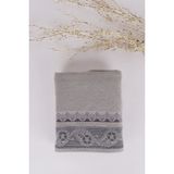 Baveno %100 Pamuk 50x100 El Havlusu - 50 x 100 cm - Gri