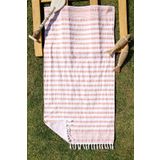 Baveno %100 Pamuk 80x160 Tek Yüz Havlu Plaj Havlusu SOMON