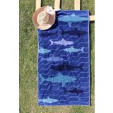 Baveno %100 Pamuk 83x160 Kadife Plaj Havlusu