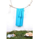 Baveno %100 Pamuk 90x180 Peştemal Turkuaz