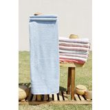 Baveno %100 Pamuk Renkli 70x140 Banyo Havlusu MAVİ