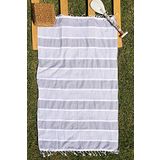 Baveno 100X170 Pamuklu Peştemal & Plaj Havlusu GRİ