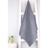 Baveno Microcotton %100 Pamuk Outlet 70X140 Ultra Soft Banyo Havlusu - 70 x 140 cm - Antrasit
