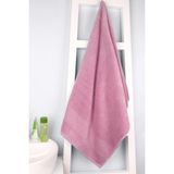 Baveno Microcotton %100 Pamuk Outlet 70X140 Ultra Soft Banyo Havlusu - 70 x 140 cm - Pembe