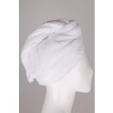 Baveno Mikrofiber Düğmeli Saç Kurulama Havlu Bone