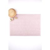 Baveno Outlet%100 Pamuk 50x70 Paspas & Ayak Havlusu PEMBE