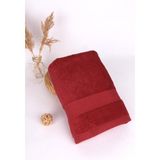Baveno Pamuk 70 x 140 Banyo Havlusu - 70 x 140 cm - Bordo