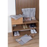 Bavul İçi Düzenleyici 5'li Set Valiz Seyahat Organizeri Ayakkabı Torbası Hurç