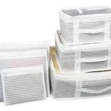 Bavul İçi Düzenleyici Valiz Organizer 6 Lı Set - Çizgili