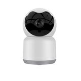 Bawofu Ev Güvenlik Kamerası, Tuya 3MP Kapalı Pan-Tilt Akıllı Kamera Bebek ve Evcil Hayvan için Hareket İzleme, 2 Yönlü Ses, IR Gece Görüşü, Siren, Alexa ve Google Home ile uyumlu, 2.4GHz WiFi