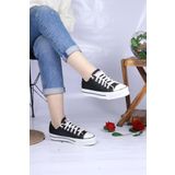 Bay Armedon Converse,Art'Star Yüksek Topuklu Içi Kürklü Kısa Siyah Cilt Konvers,Sneaker Unisex Spor Ayakkabı 40
