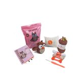 Bay Baykuş - Yeni Başlayanlar İçin Baykuş Amigurumi Örgü Kiti - Video & Tüm Malzemelerle Hobi Seti