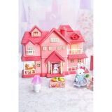 Bay Dreamy Büyük Villa Oyun Seti - Mini Tavşan Figürlü Aksesuarlı Kız Çocuk Evcilik Oyun Evi (3+ Yaş)