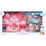 Bay Dreamy Mini Tavşan 6679 Villa Oyun Seti 3+ - Renkli
