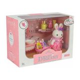Bay Dreamy Mini Tavşan Aksesuarlı Lavabo Seti Hediyelik Oyuncak 3-6 Yaş Kız Çocuklar İçin