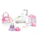 Bay Dreamy Mini Tavşan Banyo Ve Tuvalet Oyun Seti