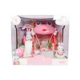 Bay Dreamy Mini Tavşan Büyük Kaydıraklı Salıncak Oyun Seti